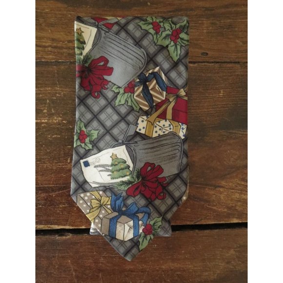 ZYLOS GEORGE MACHADO Christmas Necktie - Picture 4 of 10